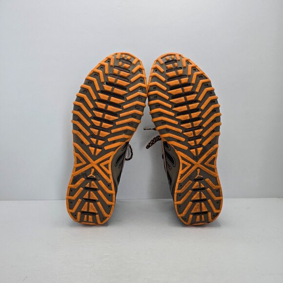 Puma | Fells Trail brown orange sporty low-top gorpcore sneakers | MENS 9 - Picture 10 of 10